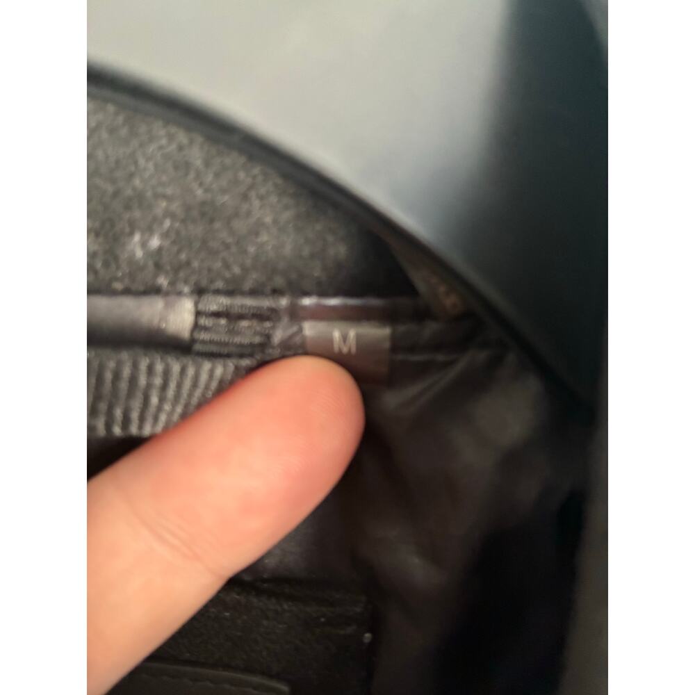 Calvin Klein Men's Wool Blend Zip Jacket Coat Black Men's Medium - Picture 6 of 7